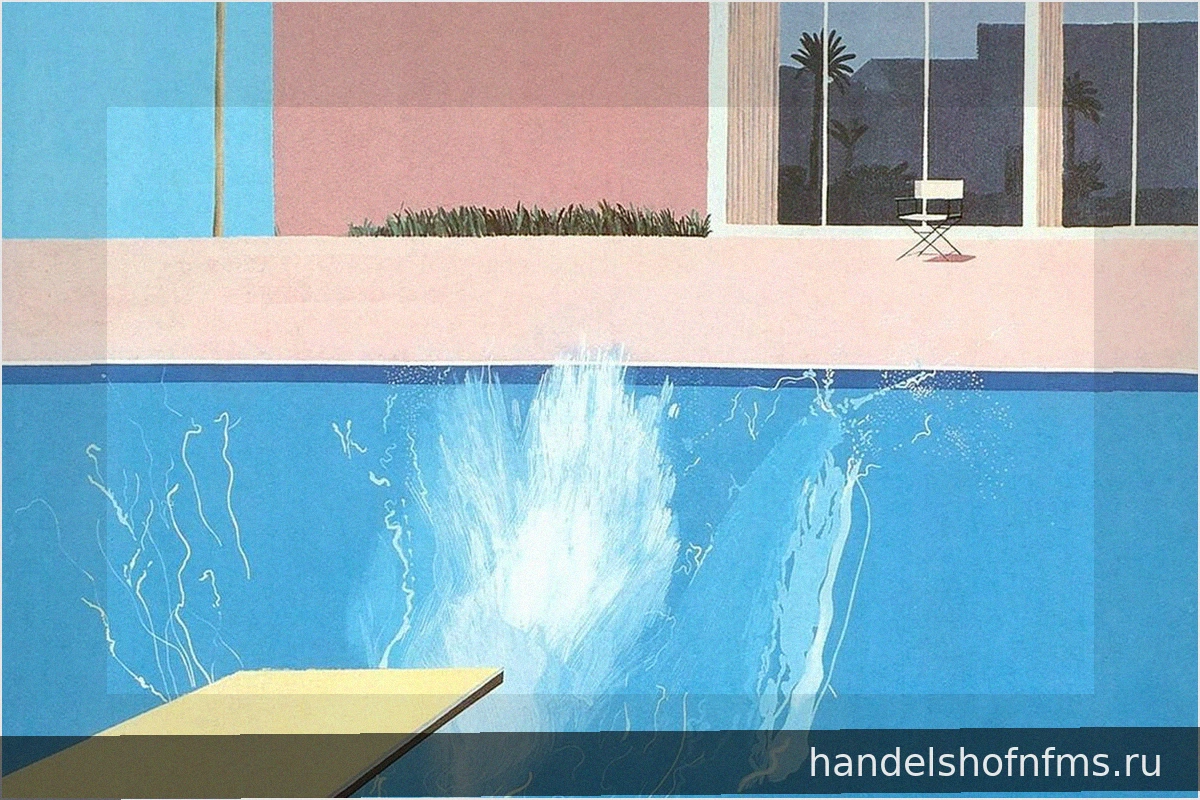 Dipingere l’acqua. Dalle piscine di David Hockney indietro fino al fiume di Piero della Francesca