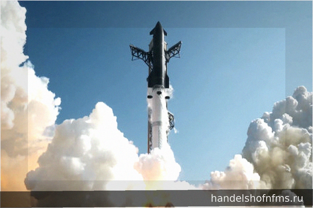 Успешный испытательный полет Starship V3